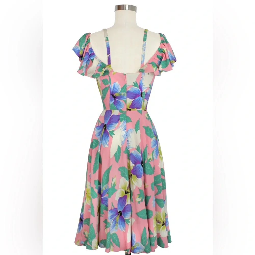 NWT Hollywood Circle Dress by Trashy Diva Size 20 Hibiscus - Picture 10 of 10